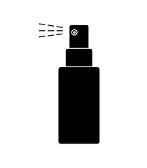 perfume bottle vector illustration
