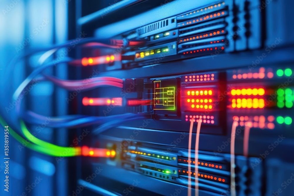 Poster Efficient network server technology in a business environment enhancing digital communication and data management