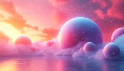 Dynamic Flowing Abstract Geometry Liquid Patterns in Soft Pastel Colors