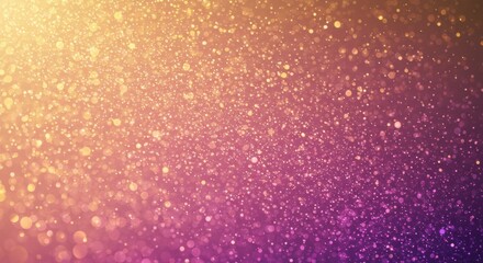 Bright sparkling particles in a soft gradient background 