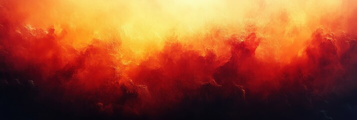 Abstract Gradient Art Soft Warm hues Blending Orange to Red Smooth Texture Grainy Noise Effect Minimalist Photography