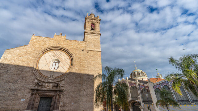 Church of the Santos Juanes in the city of Valencia.