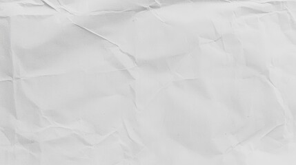 Crumpled White Texture Background for Creative Design and Artistic Projects