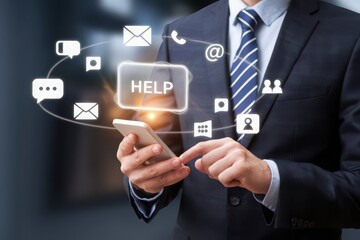 Customer support and help services