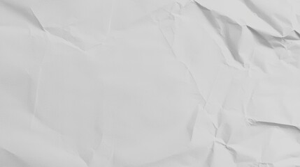Fototapeta premium Crumpled White Paper Background for Creative Design and Text Overlay Projects