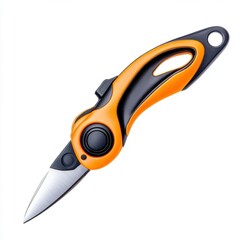 Fototapeta premium Garden shears for cutting bushes, isolate on a pure white background 