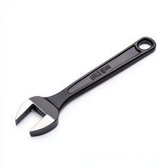 Obraz premium Adjustable wrench for car service, isolate on a clean white background 