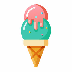 Ice-cream vector illustration 