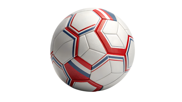 soccer ball isolated on a transparent on white background PNG - Powered by Adobe