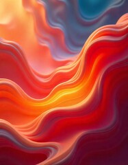 Fototapeta premium Vibrant Orange Gradient Background- abstract colorful background vector