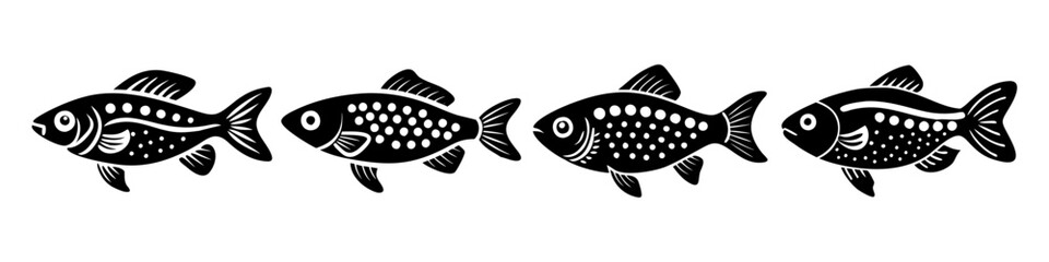 celestial pearl danio fish icon, celestial pearl danio fish vector