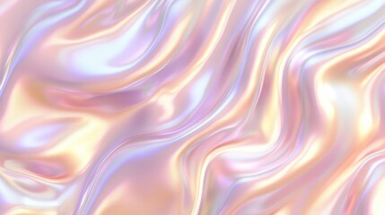 Obraz premium Close-up of pink satin cloth with natural waves and shimmer, reflecting light beautifully.