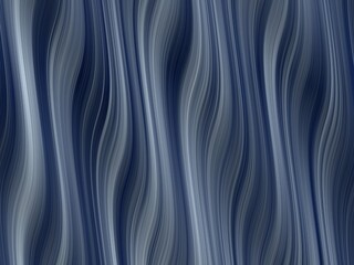 Abstract background with flowing, wavy lines in shades of blue and gray.  The smooth, continuous curves create a calming and elegant effect.
