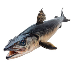 Cobia isolated on transparent background, PNG