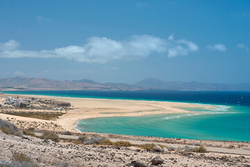 Canary island Fuerteventura Spain beach