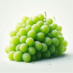 green grapes on a plate