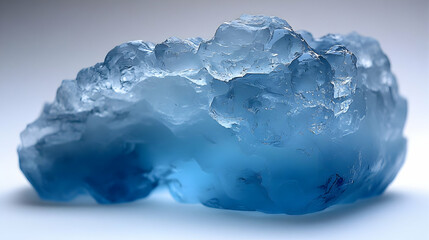 Fototapeta premium Closeup Of Blue Crystal Rock