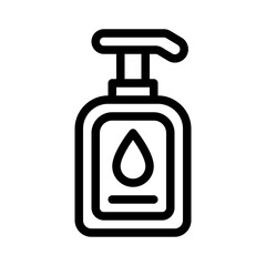 shampoo line icon