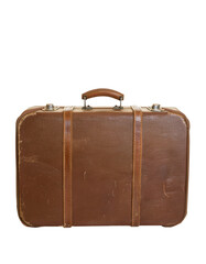 Vintage Brown Suitcase