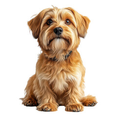 3d Lhasa Apso isolated on transparent background, PNG