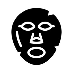 face mask glyph icon