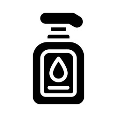 shampoo glyph icon