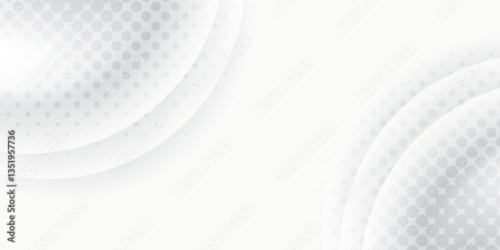 Wall mural abstract white and gray background. smooth abstract background, blurred pattern. light pale vector b