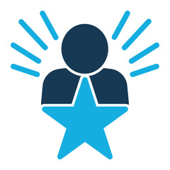 Confidence Icon Duo Tone Style for Credibility Pack Icon Themes