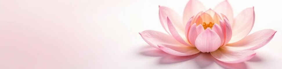 Delicate flower petals unfolding on white background, delicate, flower detail