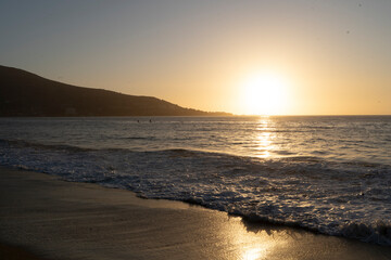 Sunset of Papudo, Chile