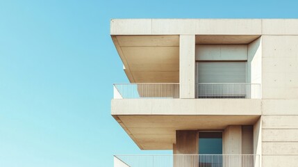 Architectural minimalism emphasizes structure