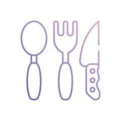 Cutlery stock illustration vector icon stock illustration