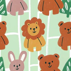 seamless pattern background