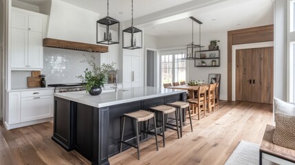 Fototapeta premium Designer simplicity highlights thoughtful craftsmanship