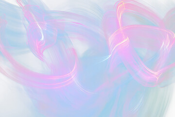Abstract light painting swirls in pink, blue, and purple.