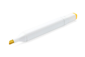 One double-sided marker pen on white background