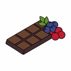 chocolate and strawberry