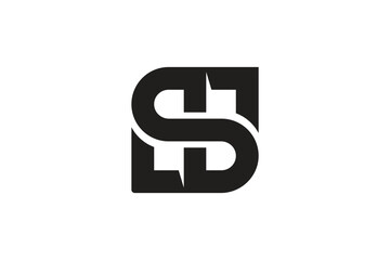 SH logo design