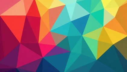 Fototapeta premium Geometric mosaic of abstract shapes, perfect for website backgrounds , website design, design, tile