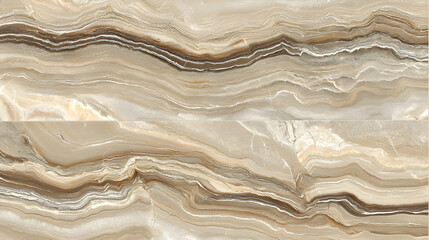 Beige onyx marble texture background,  interior design material, wavy pattern