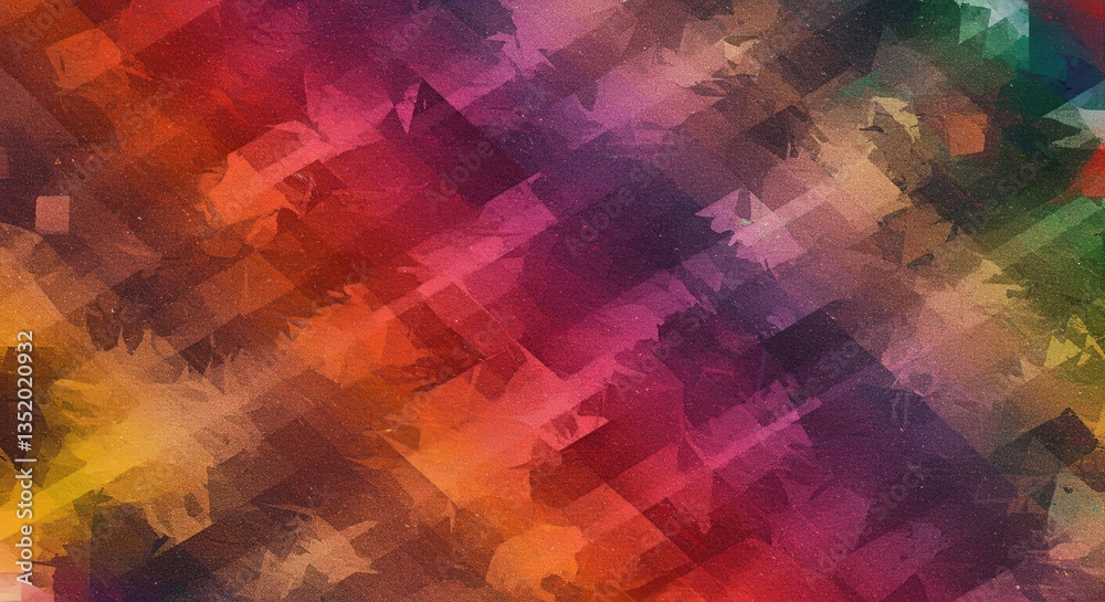 Aufkleber a colorful, abstract background with a lot of different colors