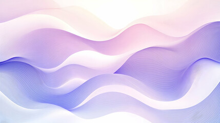 Fototapeta premium Abstract pastel wave background; elegant design for websites, presentations, or social media