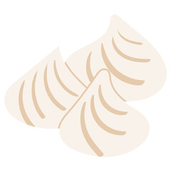 songkran face powder handrawn flat style illustration