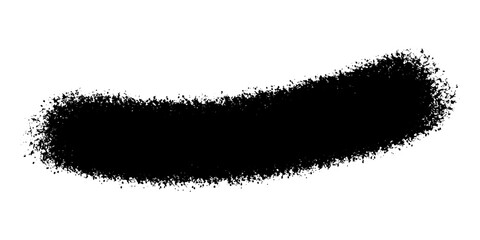 Abstract Paint Spray Brush Stroke – Grunge Texture Vector
