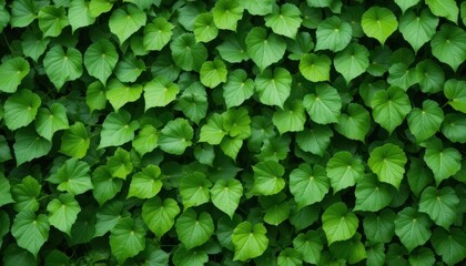 Obraz premium Vibrant green leaf patterns nature photo close-up natural light textures