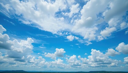 Cloudy skies over green hills scenic landscape outdoor aerial view nature appreciation
