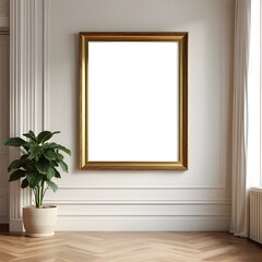 picture frame on a wall