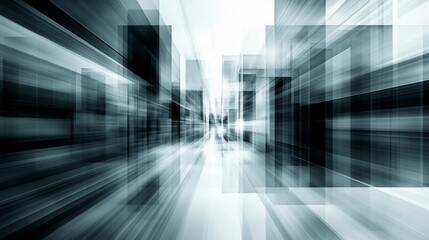 Abstract Cityscape Motion Blur Background