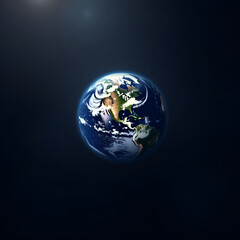 Fototapeta premium planet earth in space