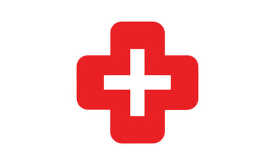 Obraz premium Medical Cross Health Aid Symbol